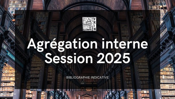 Agrégation interne 2025 - Bibliographie (sélection)