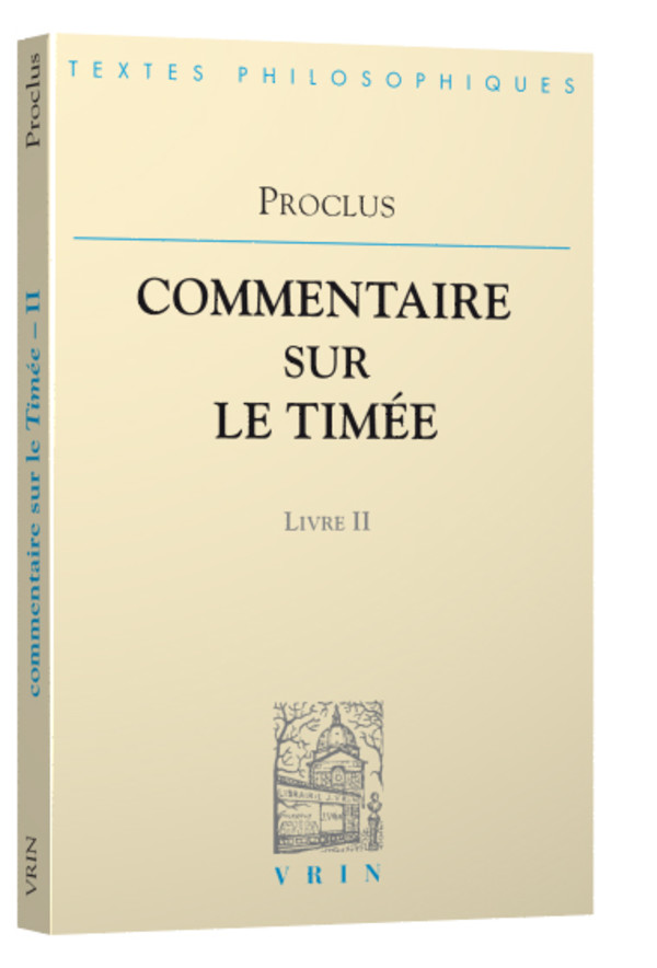 Commentaires sur le Timée Livre 2