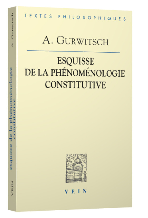 La phénoménologie constitutive