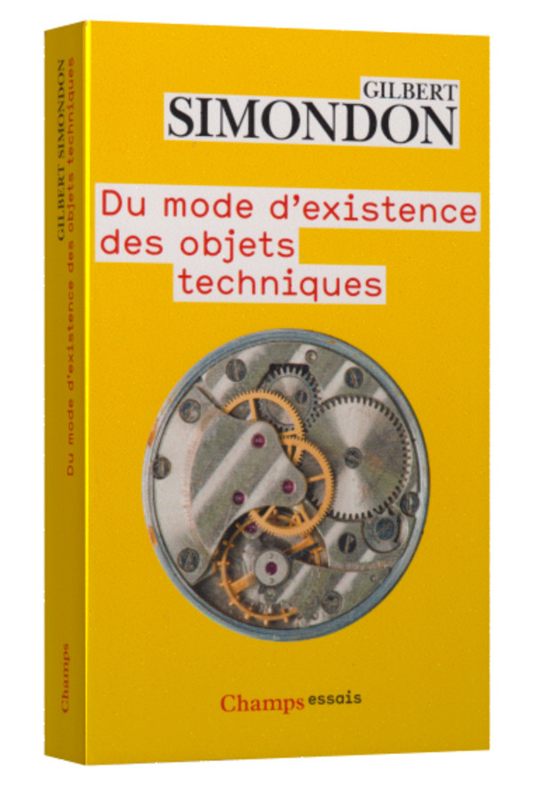 Du mode d’existence des objets techniques