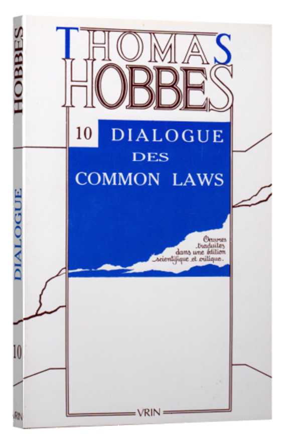 Œuvres X Dialogue entre un philosophe et un légiste des Common Laws d’Angleterre