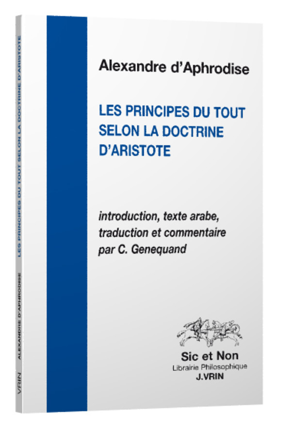 Les principes du tout selon la doctrine d’Aristote