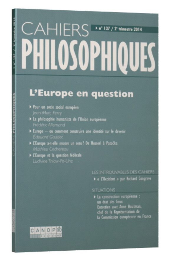 L’Europe en question