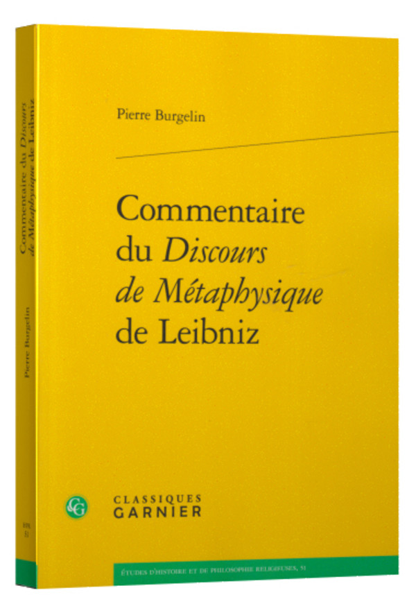 Commentaire du Discours de Métaphysique de Leibniz