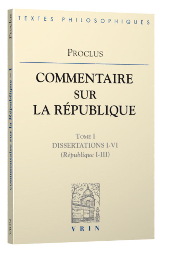 Commentaires sur la République Dissertations I-VI (République I-III)