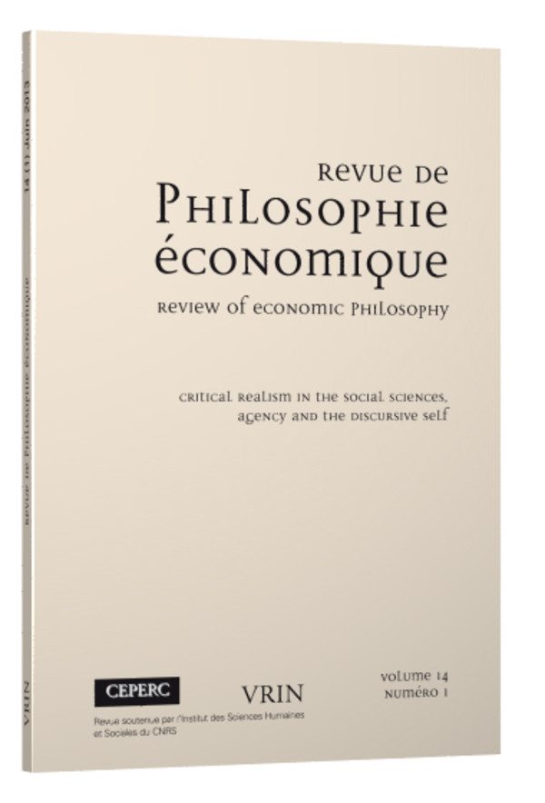 La philosophie économique au Japon / Economic Philosophy in Japan