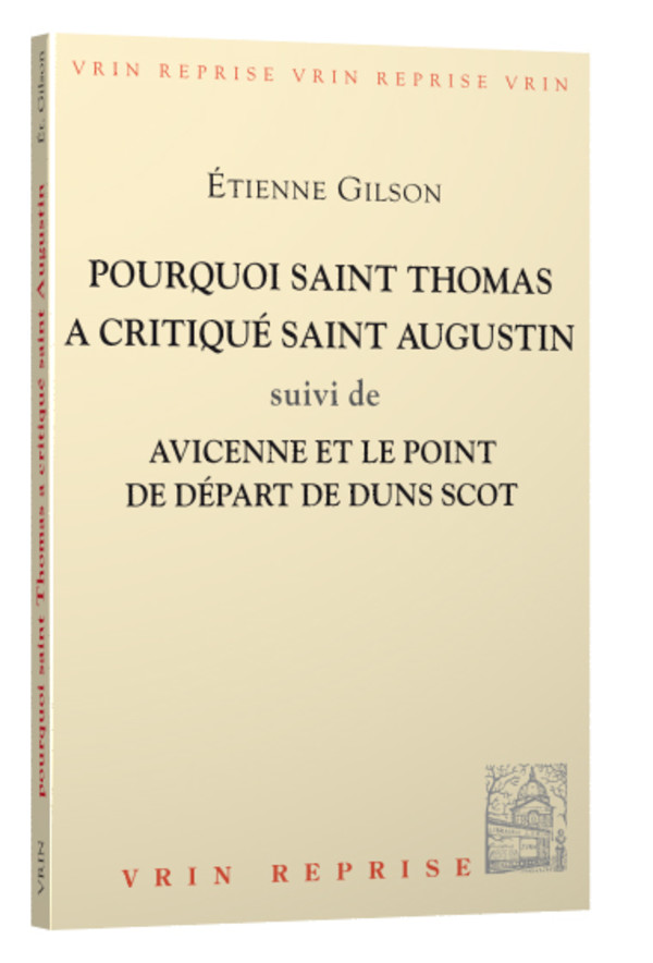 Pourquoi saint Thomas a critiqué saint Augustin
