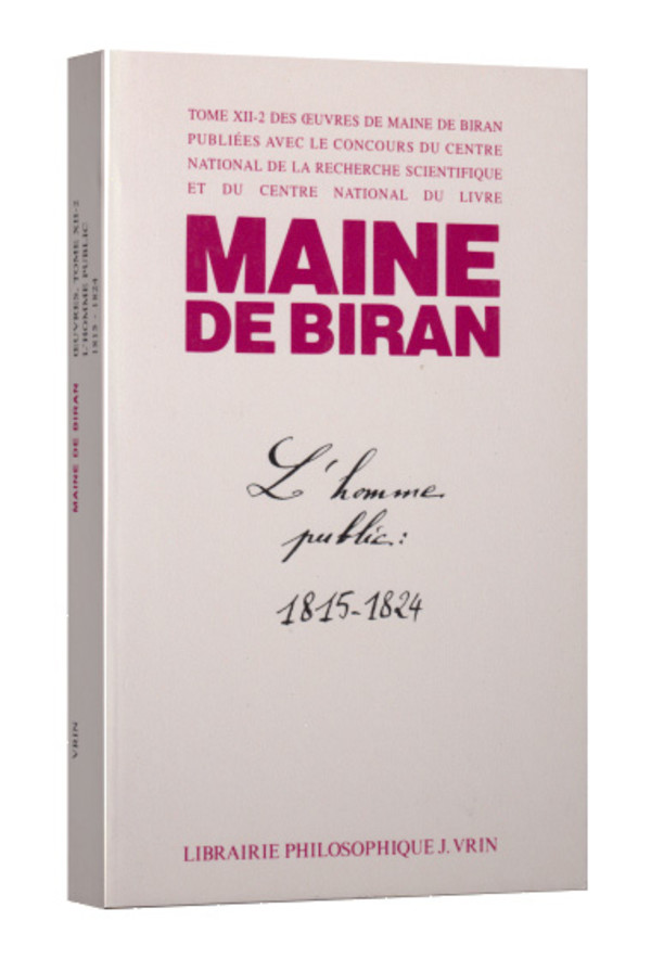 L’homme public au temps de “la” légitimité 1815-1824