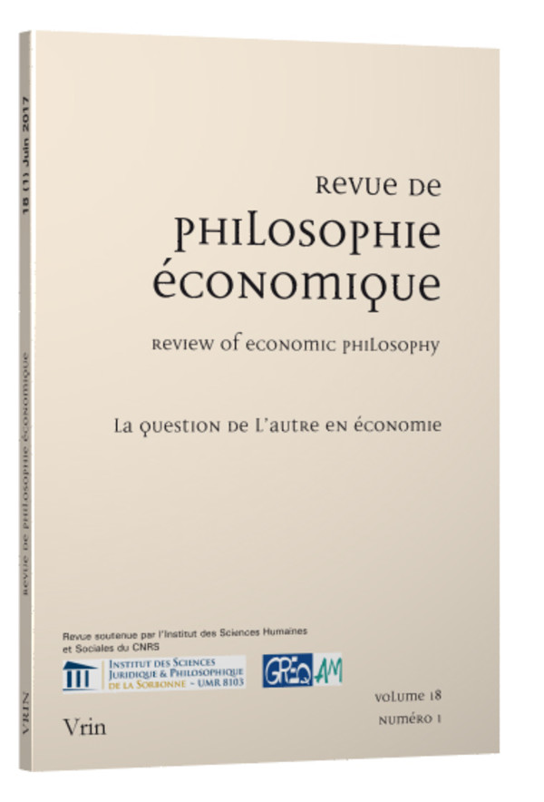 La philosophie économique en Chine