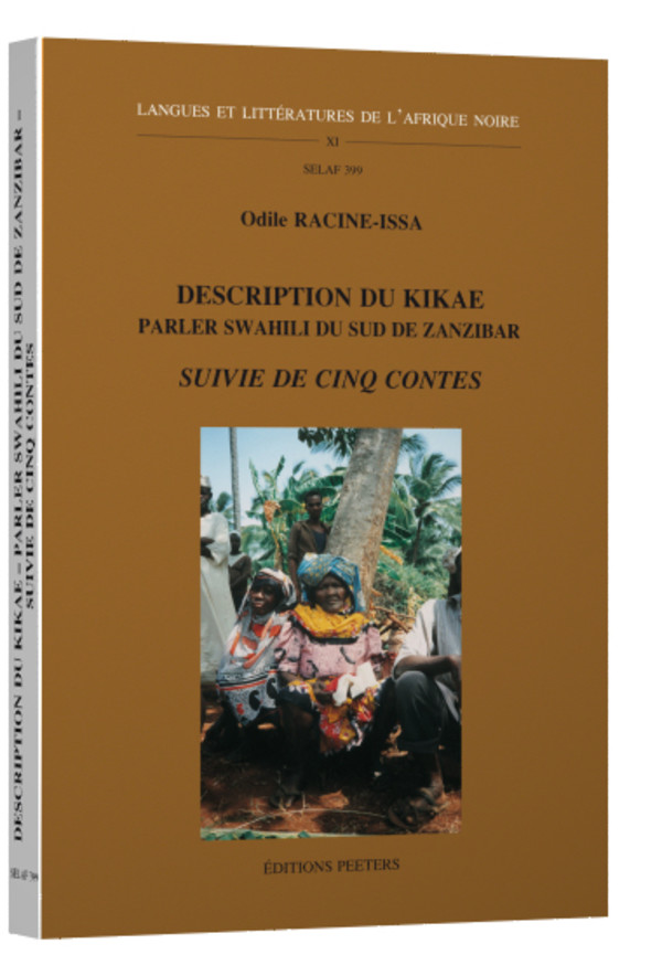 Description du Kikae parler swahili du sud de Zanzibar