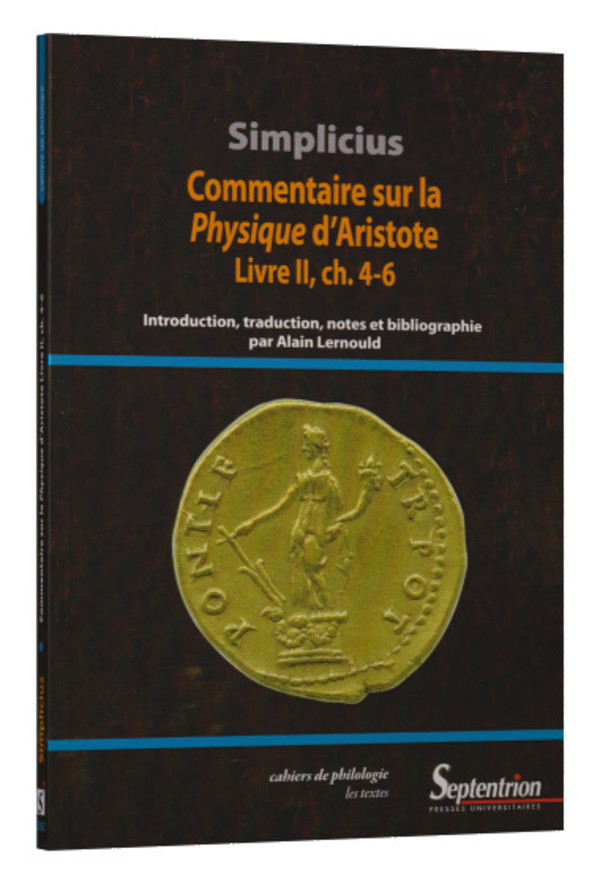 Commentaire sur la Physique d Aristote