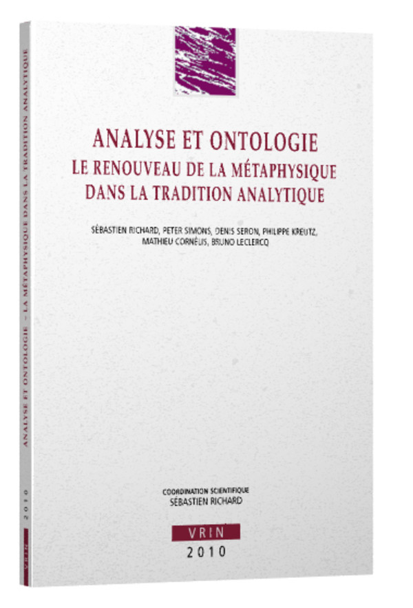 Analyse et ontologie