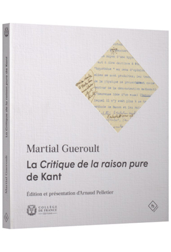 La Critique de la raison pure de Kant