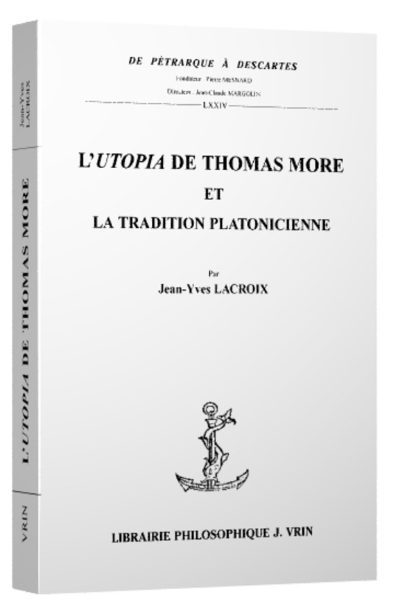 L’Utopia de Thomas More et la tradition platonicienne