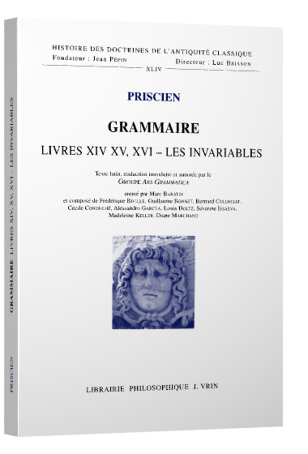 Grammaire Livres XIV – XV – XVI