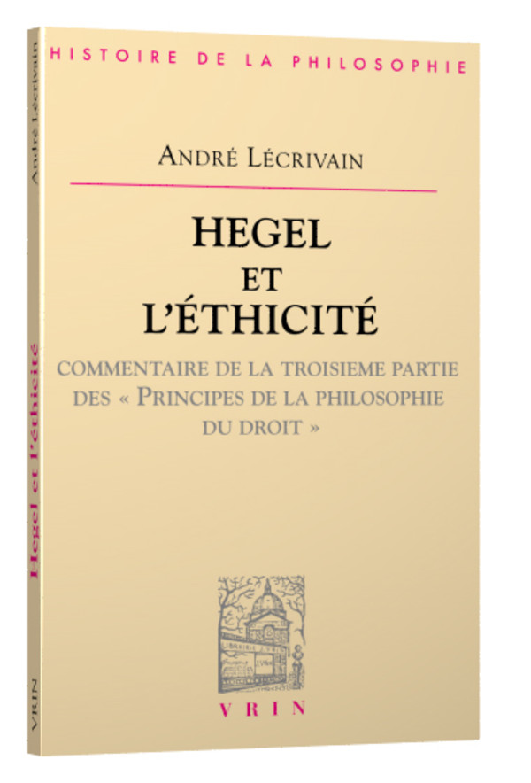 Hegel et l’éthicité