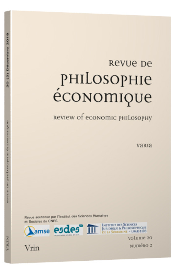 Normes et normativité en économie / norms and normativity in Economics