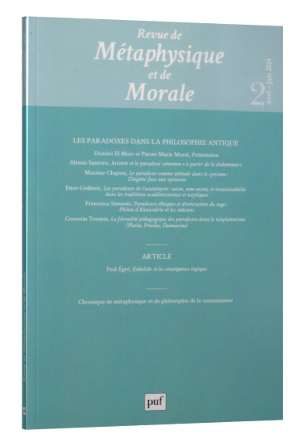 Les paradoxes dans la philosophie antique