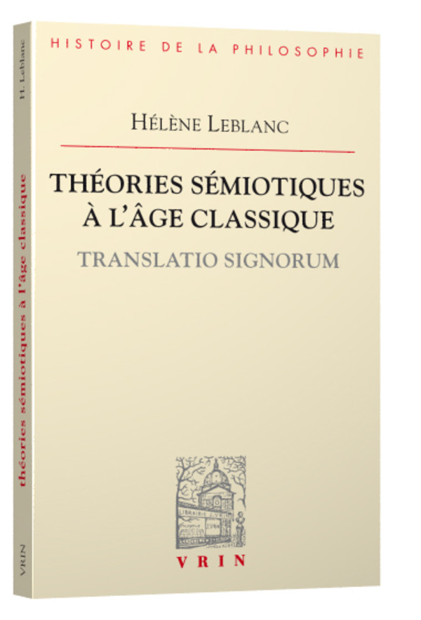 Théories sémiotiques à l’âge classique