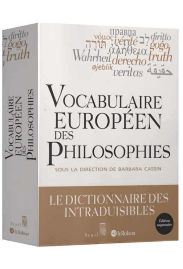 Vocabulaire européen des philosophes