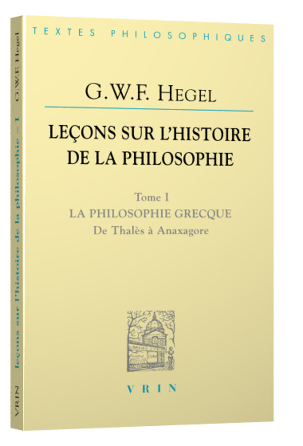 Leçons sur l’histoire de la philosophie II