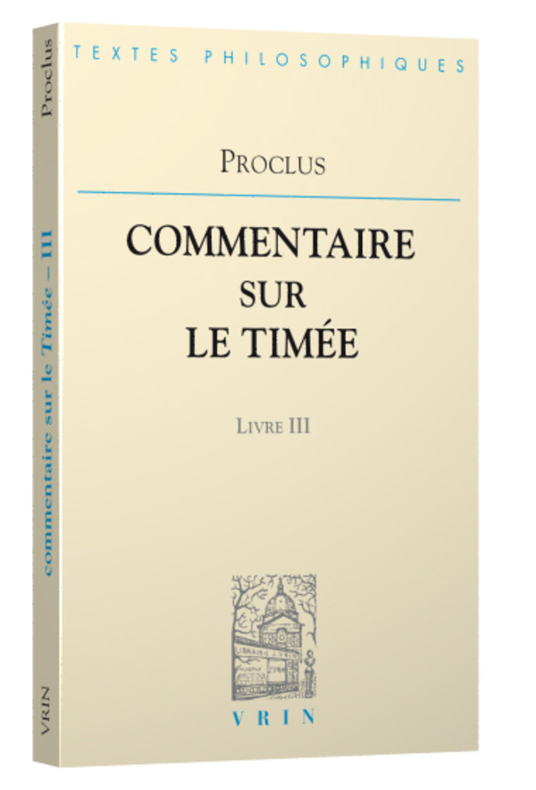 Commentaires sur le Timée Livre 3