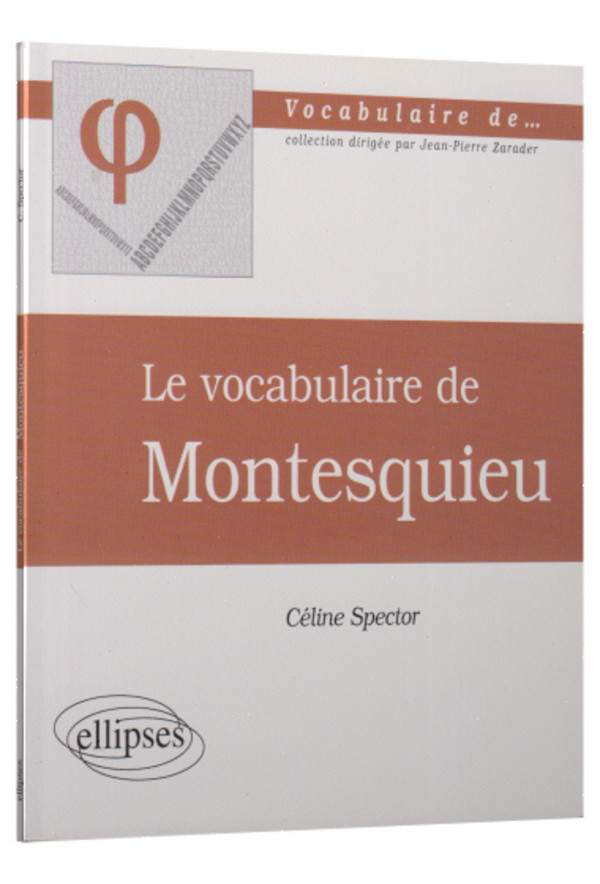 Le vocabulaire de Montesquieu