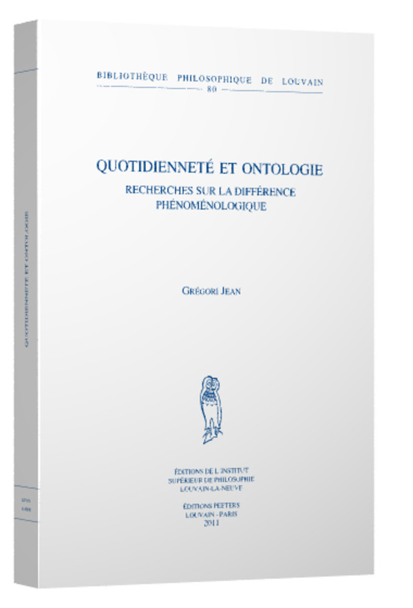 Quotidienneté et ontologie