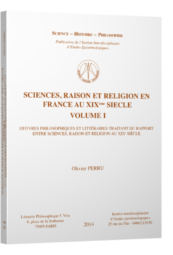 Sciences, raison et religion en France au XIXe siècle