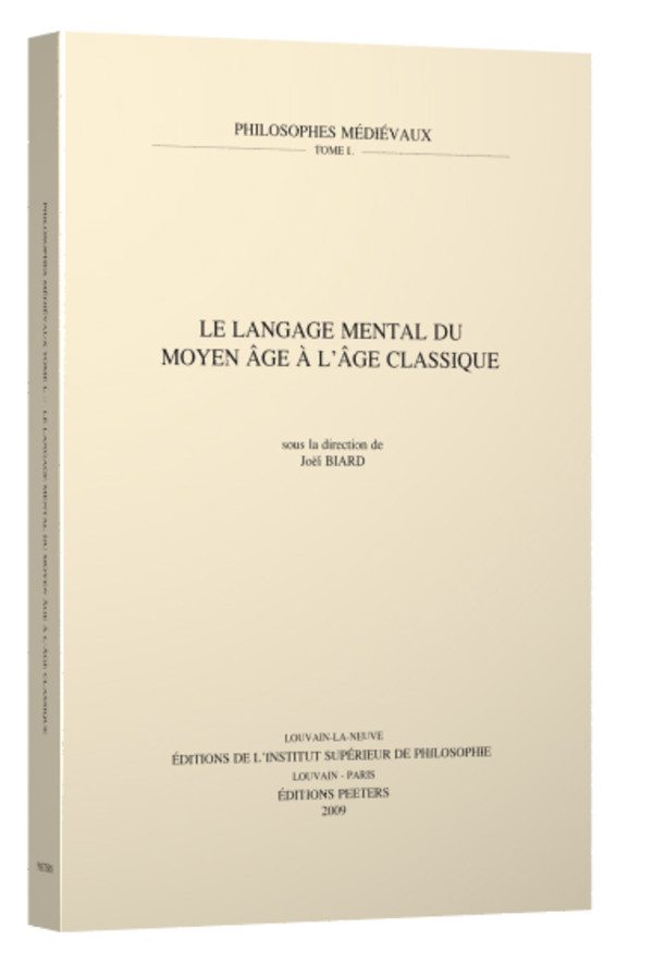 Le langage mental du Moyen Âge à l’âge classique