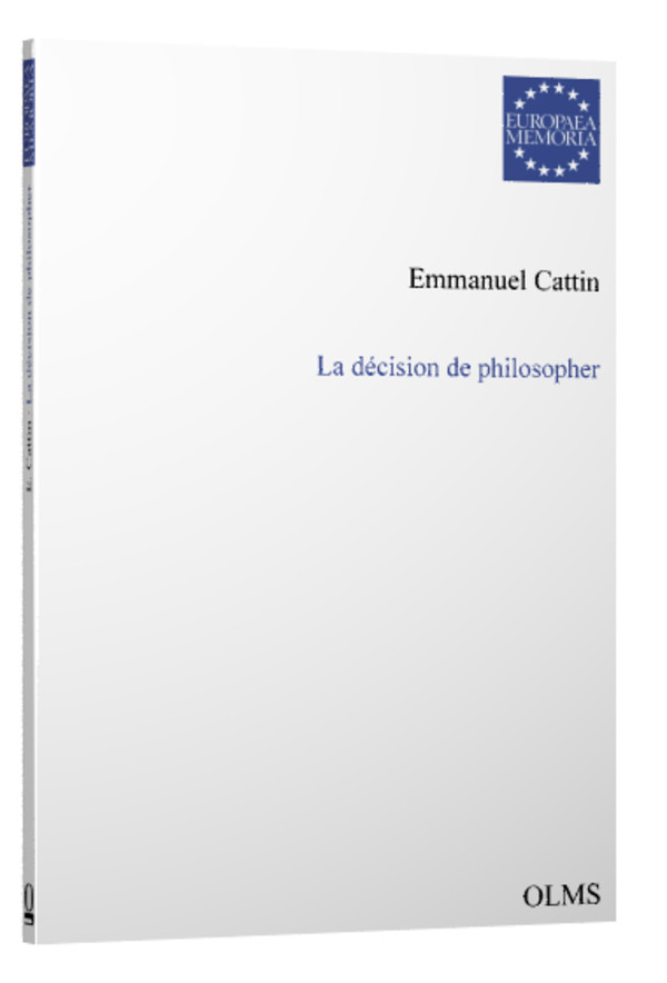 La décision de philosopher