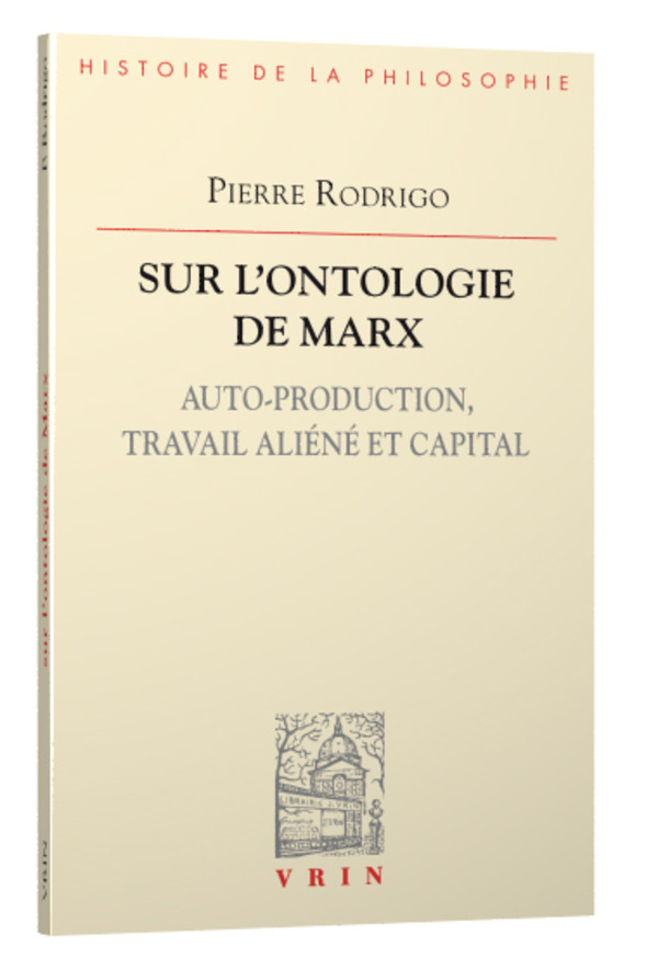 Sur l’ontologie de Marx