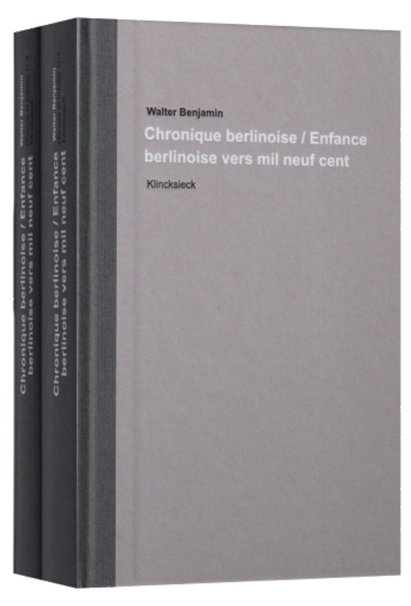 Chronique berlinoise/ Enfance berlinoise vers mil neuf cent. 2 vols