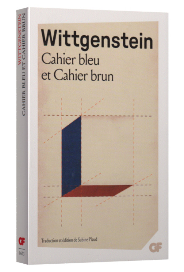 Cahier bleu et cahier brun