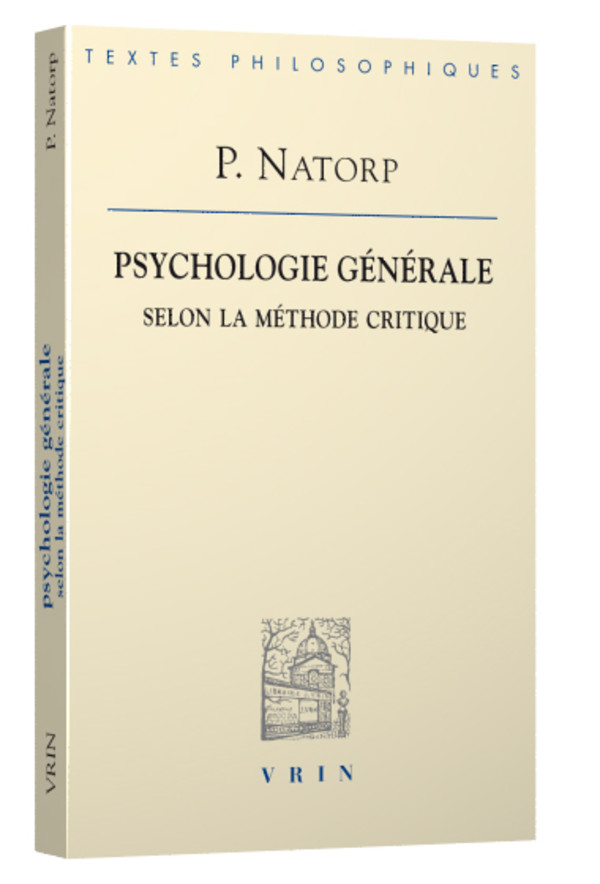 Psychologie générale selon la méthode critique