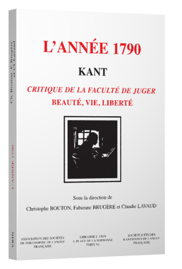 Kant, l’année 1790