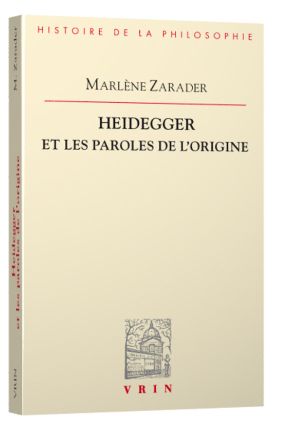 Heidegger et les paroles de l’origine