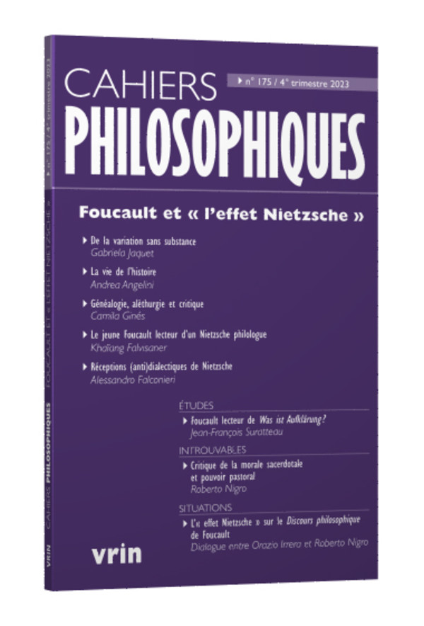 Foucault et « l’effet Nietzsche »