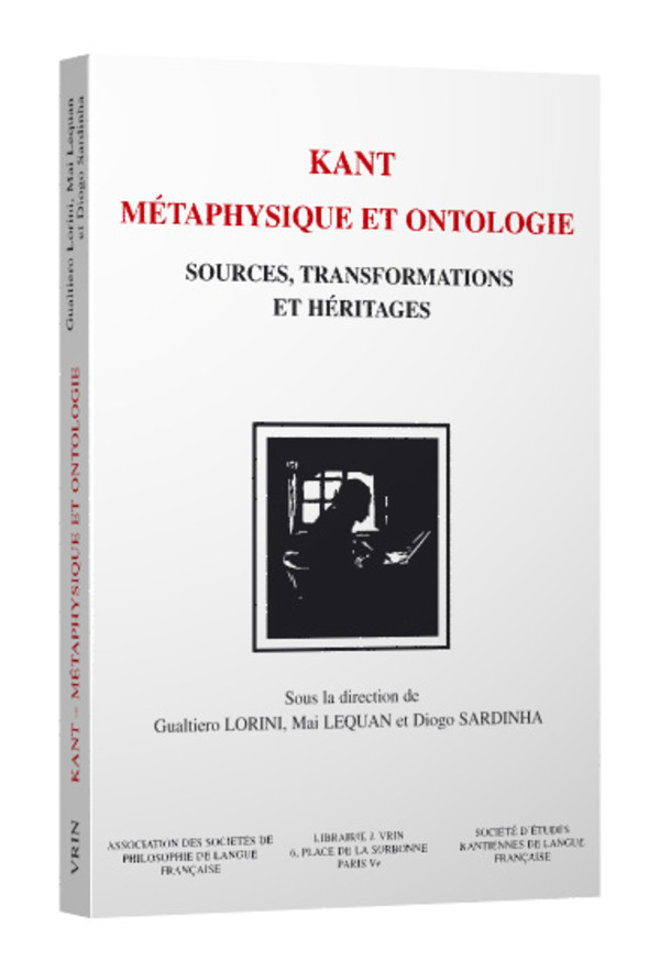 Kant. Métaphysique et ontologie