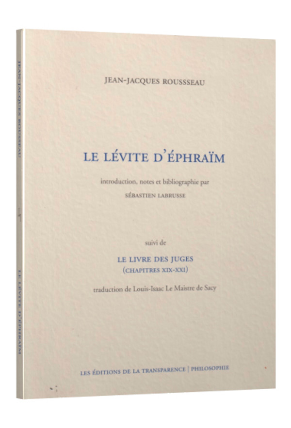 Le Lévite d’Éphraïm