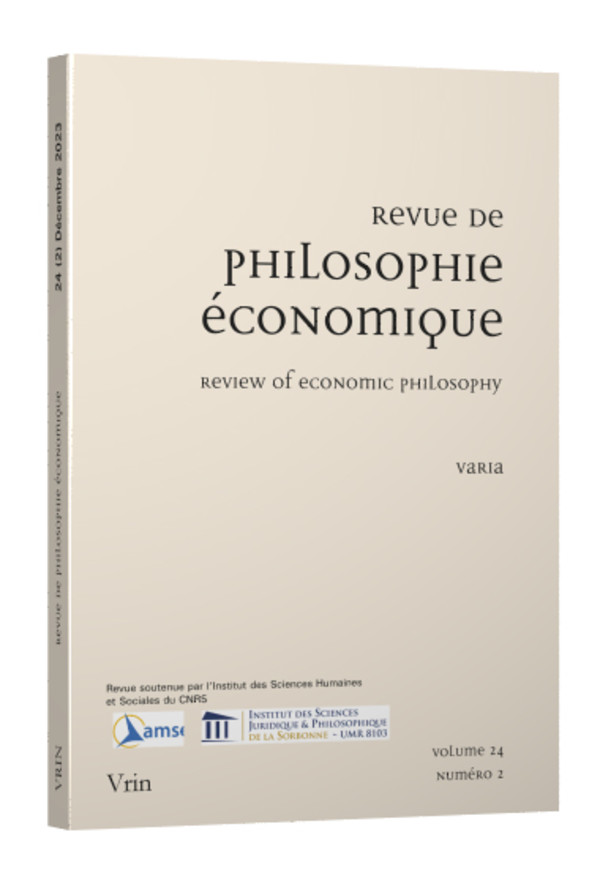 Éthique et économie dans les philosophies anciennes