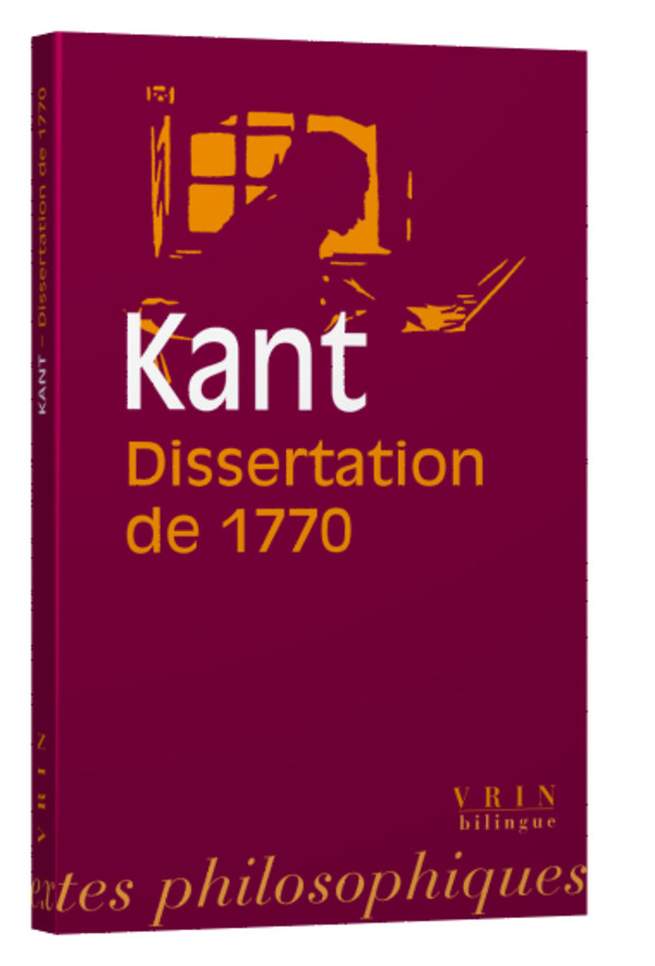 La dissertation de 1770