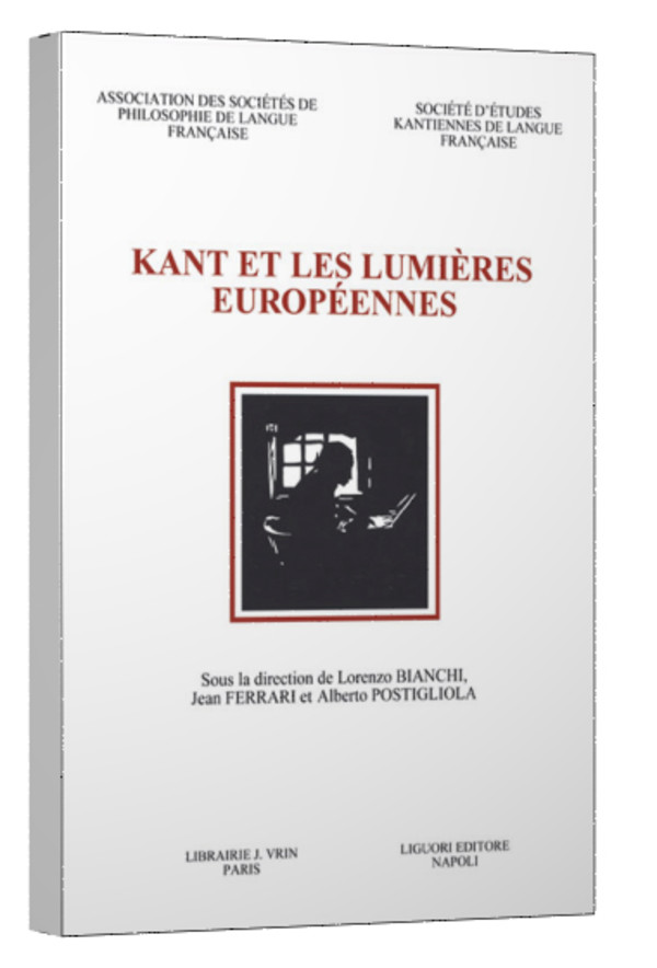 Kant et les Lumières européennes